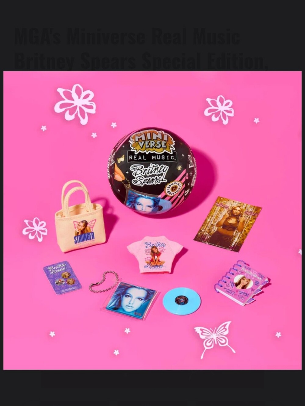 MGA's Miniverse Real Music Britney Spears Special Edition, LIMITED, EXCLUSIVE